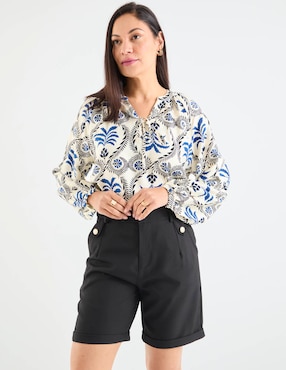Blusa Lieb manga larga para mujer