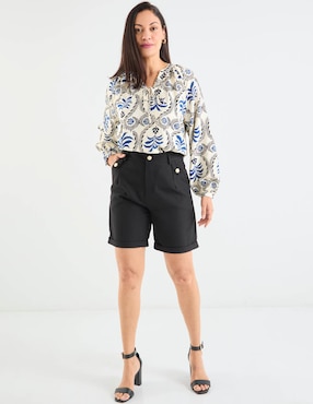 Blusa Lieb manga larga para mujer