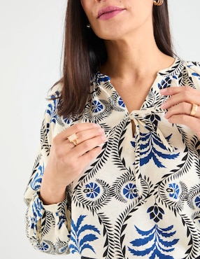 Blusa Lieb manga larga para mujer