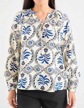 Blusa Lieb manga larga para mujer