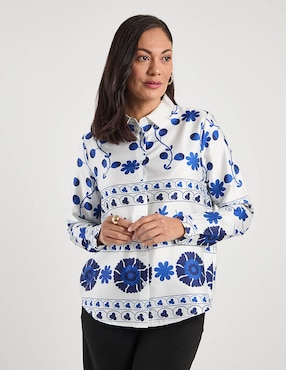 Blusa Lieb manga larga para mujer