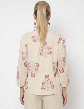Blusa Lieb manga 3/4 para mujer