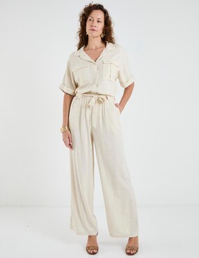 Pantalón relaxed Lieb straight para mujer
