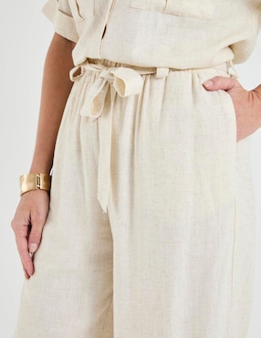 Pantalón relaxed Lieb straight para mujer