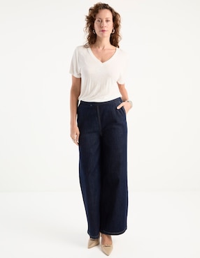Jeans relaxed amplio Lieb corte cintura para hombre