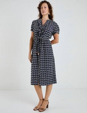 Vestido midi casual Lieb para mujer