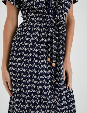 Vestido midi casual Lieb para mujer