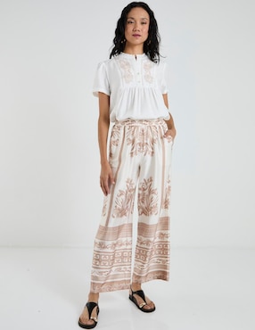 Pantalón relaxed Lieb straight para mujer
