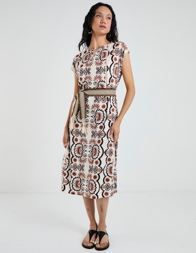Vestido largo casual Lieb para mujer