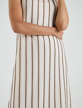 Vestido midi casual Lieb para mujer