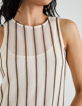 Vestido midi casual Lieb para mujer