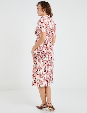 Vestido midi casual Lieb para mujer