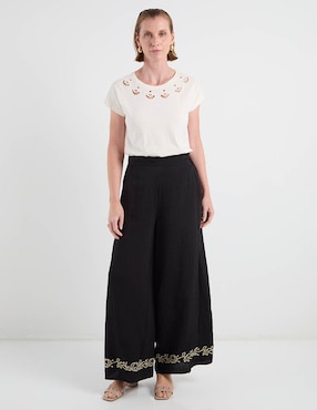 Pantalón relaxed Lieb amplio para mujer