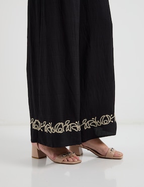 Pantalón relaxed Lieb amplio para mujer