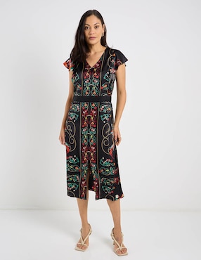 Vestido 3/4 casual Lieb para mujer