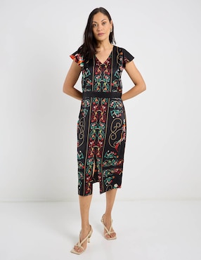 Vestido 3/4 casual Lieb para mujer