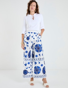 Pantalón relaxed Lieb amplio para mujer