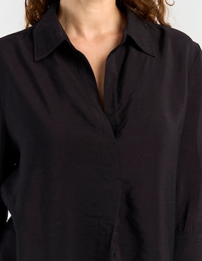 Blusa Lieb Basics manga 3/4 para mujer