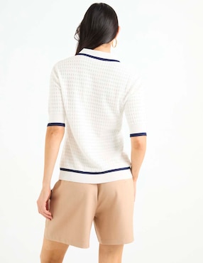 Playera tipo polo Lieb para mujer