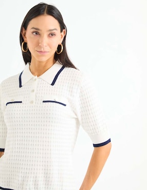Playera tipo polo Lieb para mujer