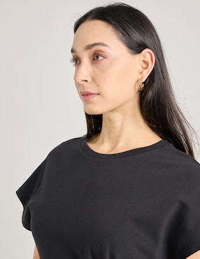 Vestido midi casual Lieb Basics para mujer