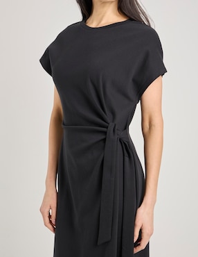 Vestido midi casual Lieb Basics para mujer