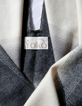 Chal Yoiko estampado a rayas