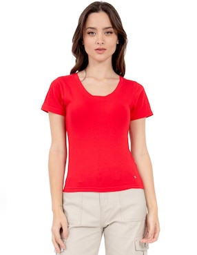 Set playera manga corta Quarry cuello redondo para mujer