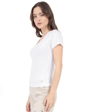 Set playera manga corta Quarry cuello redondo para mujer