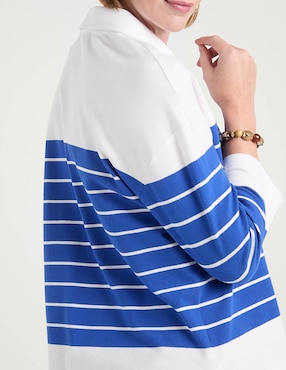 Blusa Lieb manga 3/4 para mujer