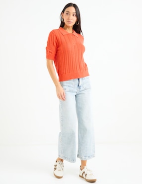 Playera tipo polo Lieb para mujer
