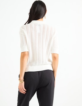 Playera tipo polo Lieb para mujer