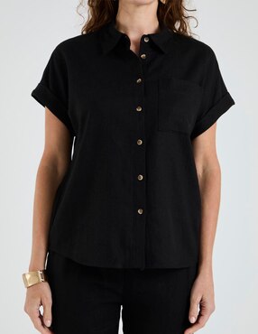 Blusa Lieb Basics manga corta para mujer