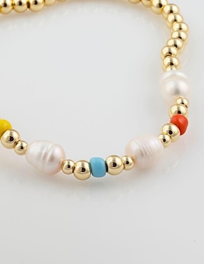 Pulsera Yoiko baño de oro 18 K Riviera
