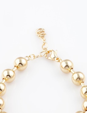 Pulsera Yoiko baño de oro 18 K Devota