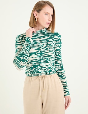 Blusa Lieb manga larga para mujer