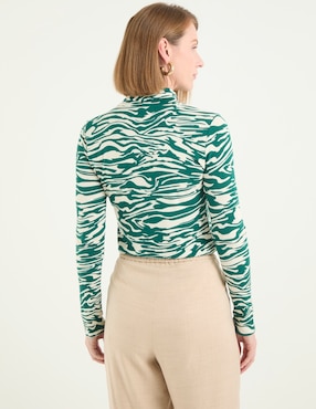 Blusa Lieb manga larga para mujer