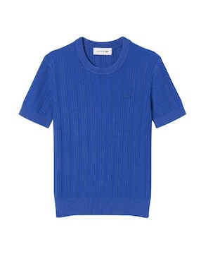 Suéter Lacoste cuello redondo para mujer