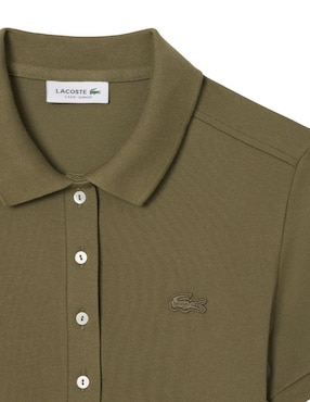Vestido corto casual Lacoste para mujer