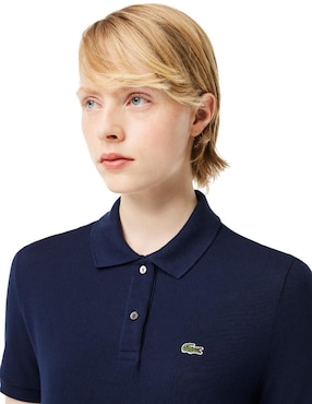 Playera tipo polo Lacoste para mujer