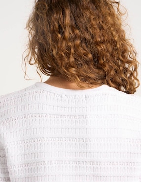 Suéter Lieb cuello redondo para mujer