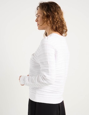 Suéter Lieb cuello redondo para mujer