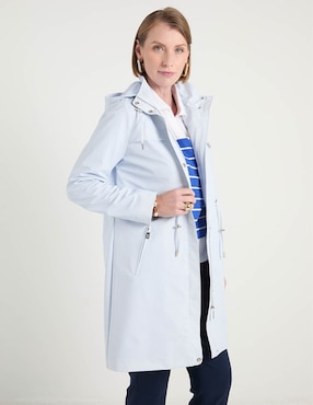 Gabardina con capucha Lieb para mujer