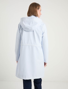 Gabardina con capucha Lieb para mujer