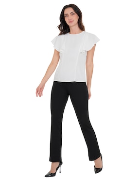 Blusa Atelier Petite manga corta para mujer