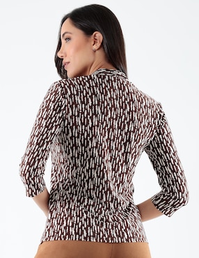 Blusa Trinity manga 3/4 para mujer