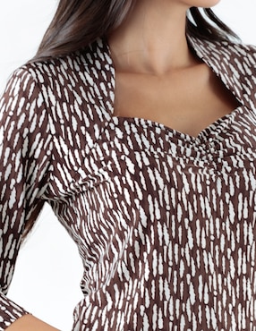 Blusa Trinity manga 3/4 para mujer