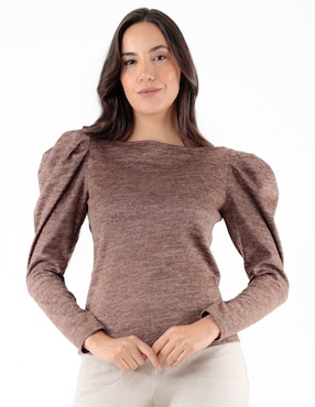 Blusa Trinity manga larga para mujer
