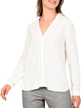 Blusa Ferrioni manga larga para mujer