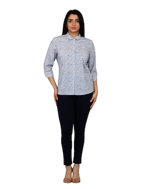 Blusa Ferrioni manga 3/4 para mujer